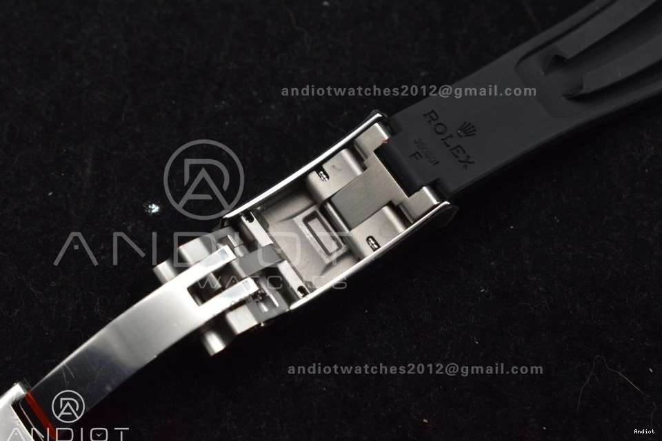 Best Oysterflex 1:1 (Weighted) SH4131 Diamonds Strap Edition 126519 Silver Black Dial on Daytona V6 QF 0301